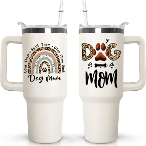 Dog Mom Travel Tumbler