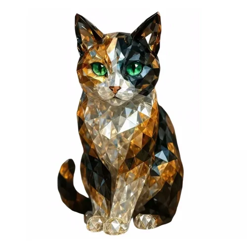 Crystal Resin Animal Figurine